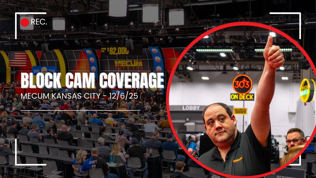 Mecum Kansas City Live Block Cam: Saturday, Dec. 6, 2025