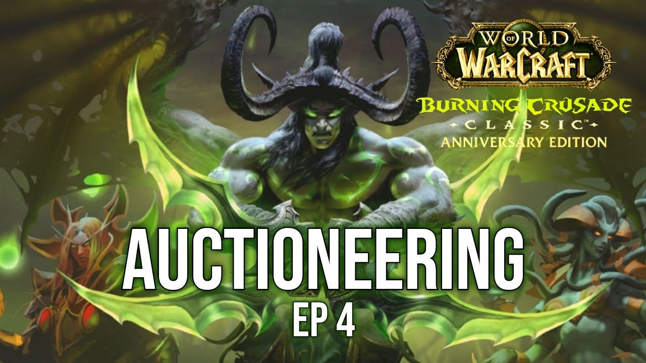 HOW TO AUCTIONEER in World of Warcraft Classic Anniversary The Burning Crusade