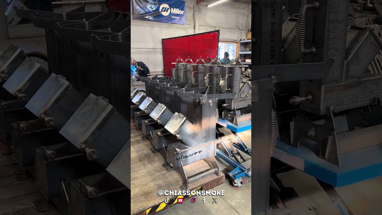 Building Rocket Stoves #chiassonsmoke #fabricationshop #diyproject #welding