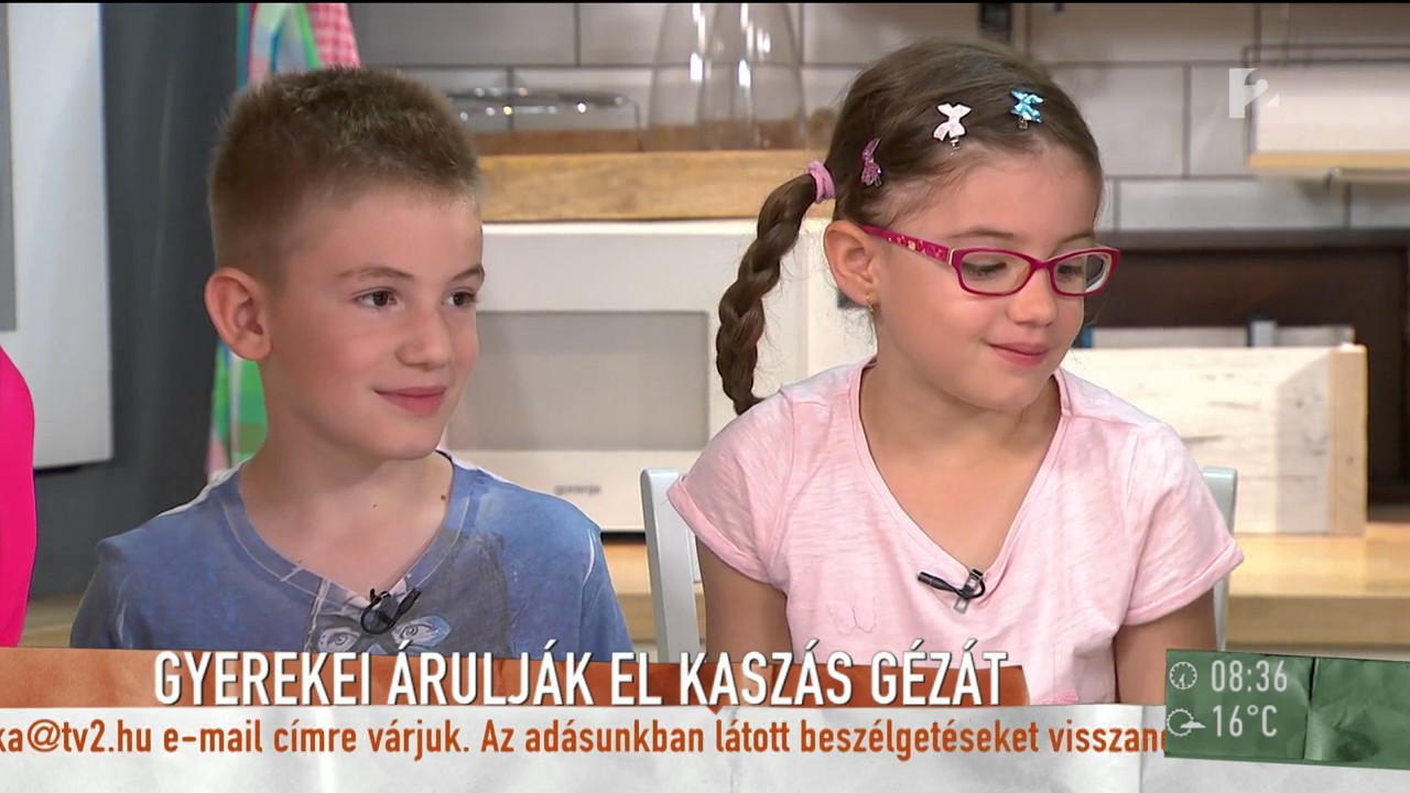 Kaszás Géza szigorú, de igazságos apuka - tv2.hu/mokka