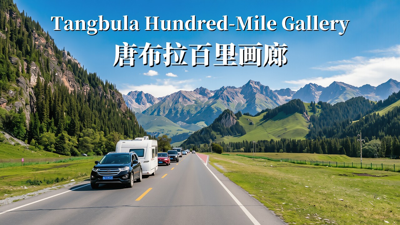 Along the Kashgar River, admire the majestic scenery of Tangbula Hundred-Mile Gallery | 4K