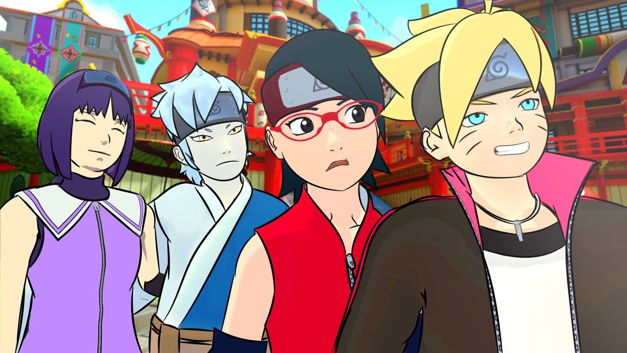 Boruto & Sarada Go On A Double Date! (naruto vrchat)