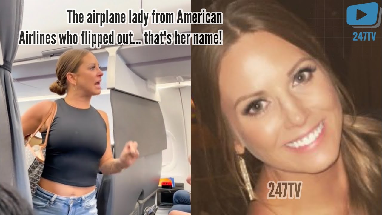 The plane lady from American Airlines who flipped out... that's her name!