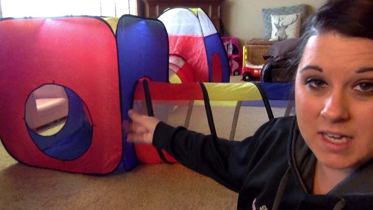 EocuSun 4 in 1 Pop Up Children Play Tent and Tunnel!!
