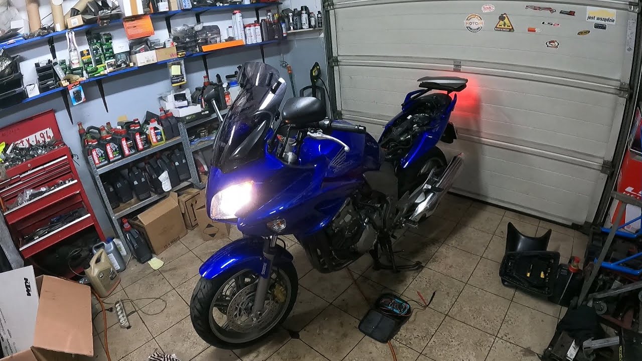 Honda CBF 1000 - serwis silnika i nie tylko