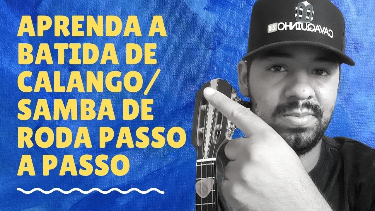 Aprenda a Batida de Samba de Roda/Calango Passo a Passo no Cavaquinho - Professor Damiro