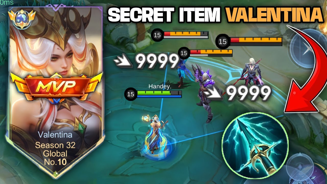 BEST BUILD VALENTINA 2024!! SECRET ITEM VALENTINA DIJAMIN DAPET KILL DIATAS 10!! - MOBILE LEGENDS