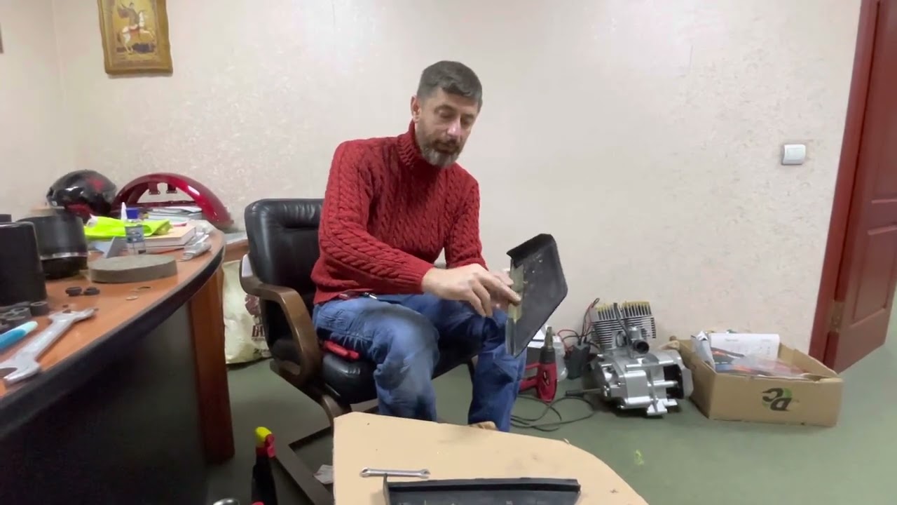 Ремонт накладок бака JAWA 638.Реставрируем Яву.