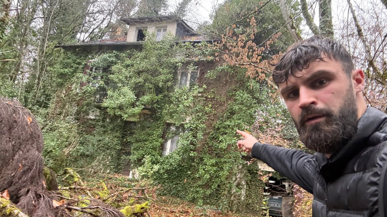 VISITE DE CETTE TERRIFIANTE MAISON ABANDONNÉE DANS LES BOIS (Urbex)
