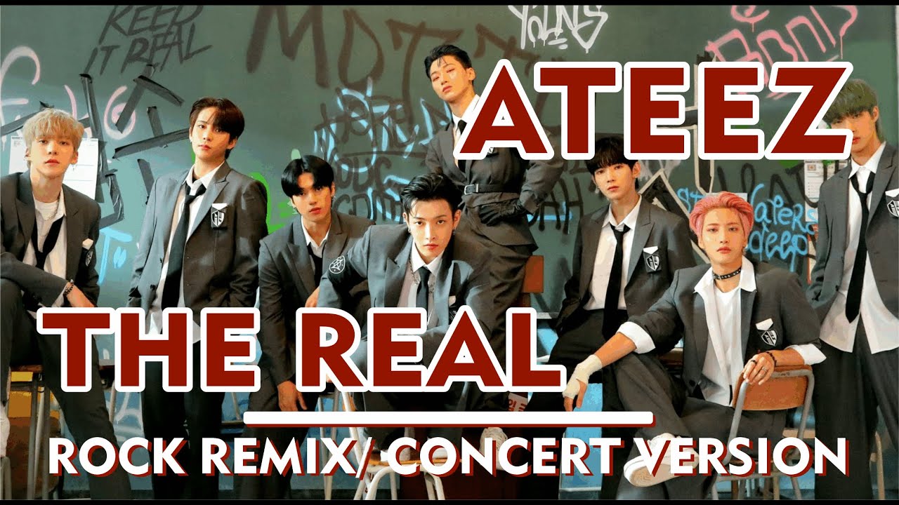 ATEEZ(에이티즈) - '멋(The Real) (흥 : 興 Ver.)' (Rock Remix/Live Concert Version) Full COVER