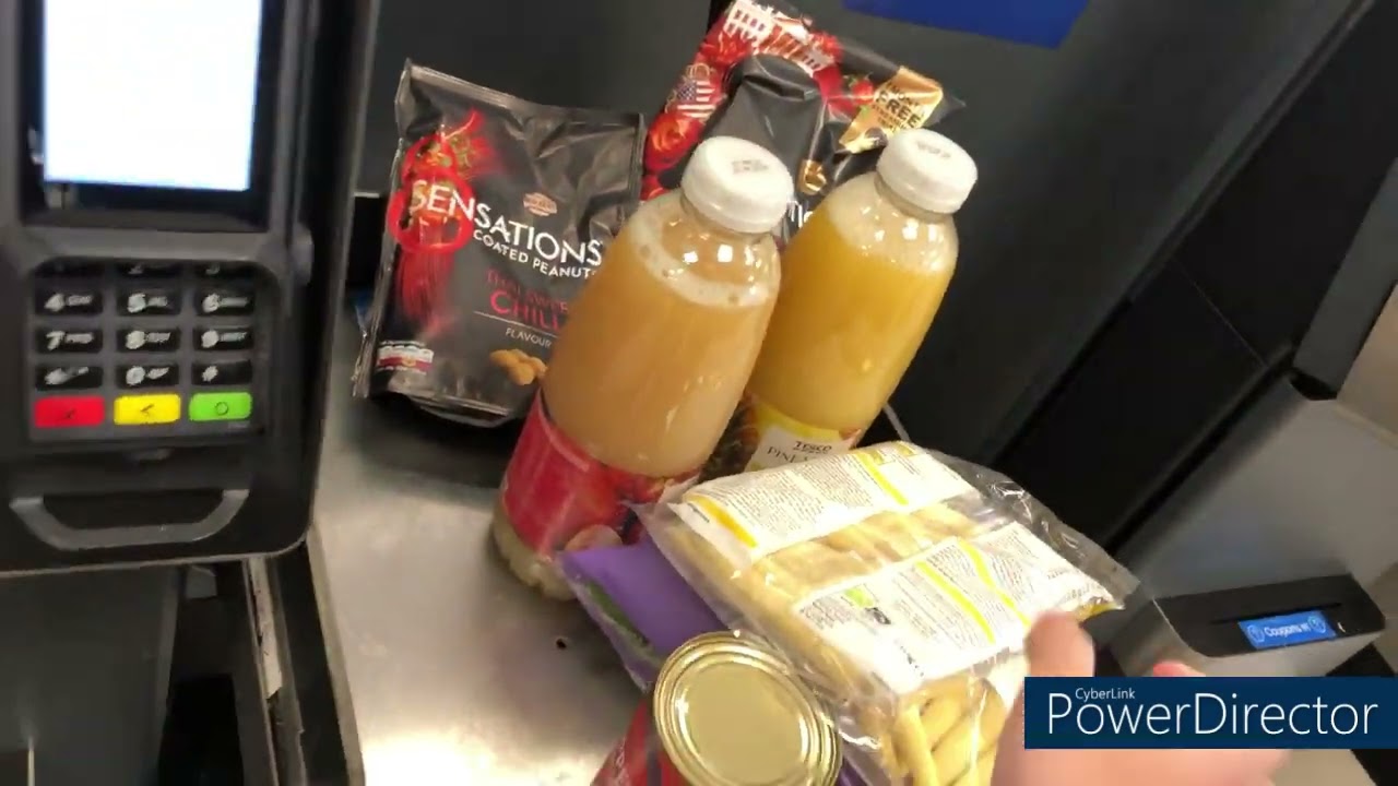 DN iSCAN Self Checkout Machine @ Tesco Express Wolverhampton