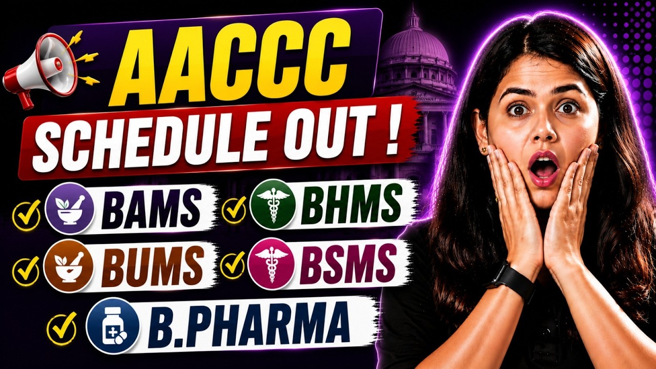 NEET 2026 Counselling | AACCC Schedule and Information Brochure OUT !