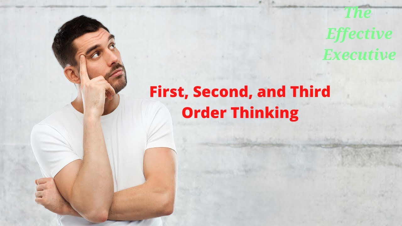 First, Second, and Third Order Thinking