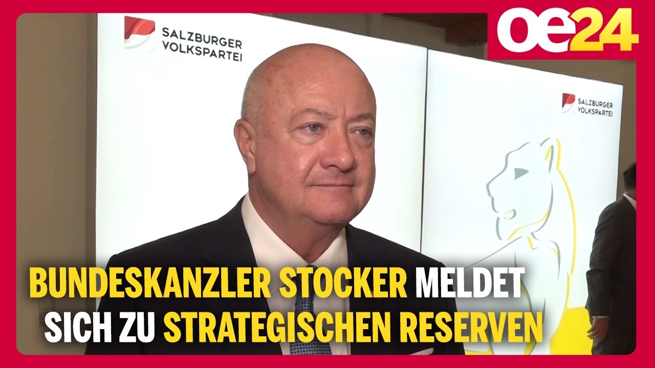 Bundeskanzler Stocker meldet sich zu strategischen Reserven