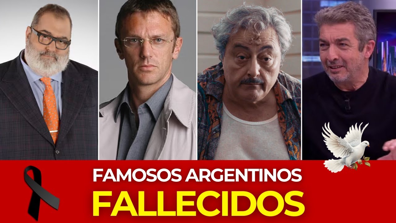 Actores Argentinos que Fallecieron en 2024