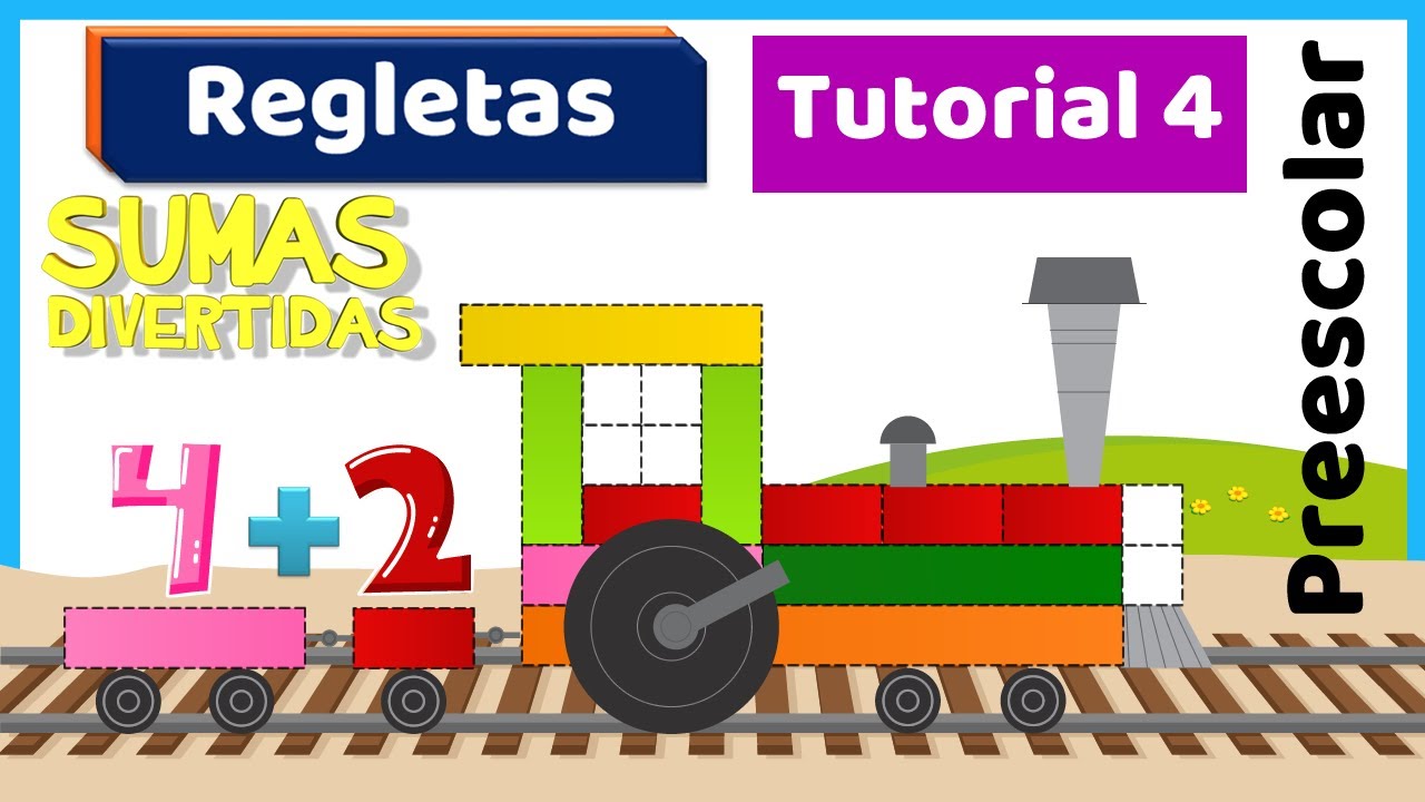 4. Aprende a realizar sumas con regletas Cuisenaire, Descarga actividades para preescolar y primaria