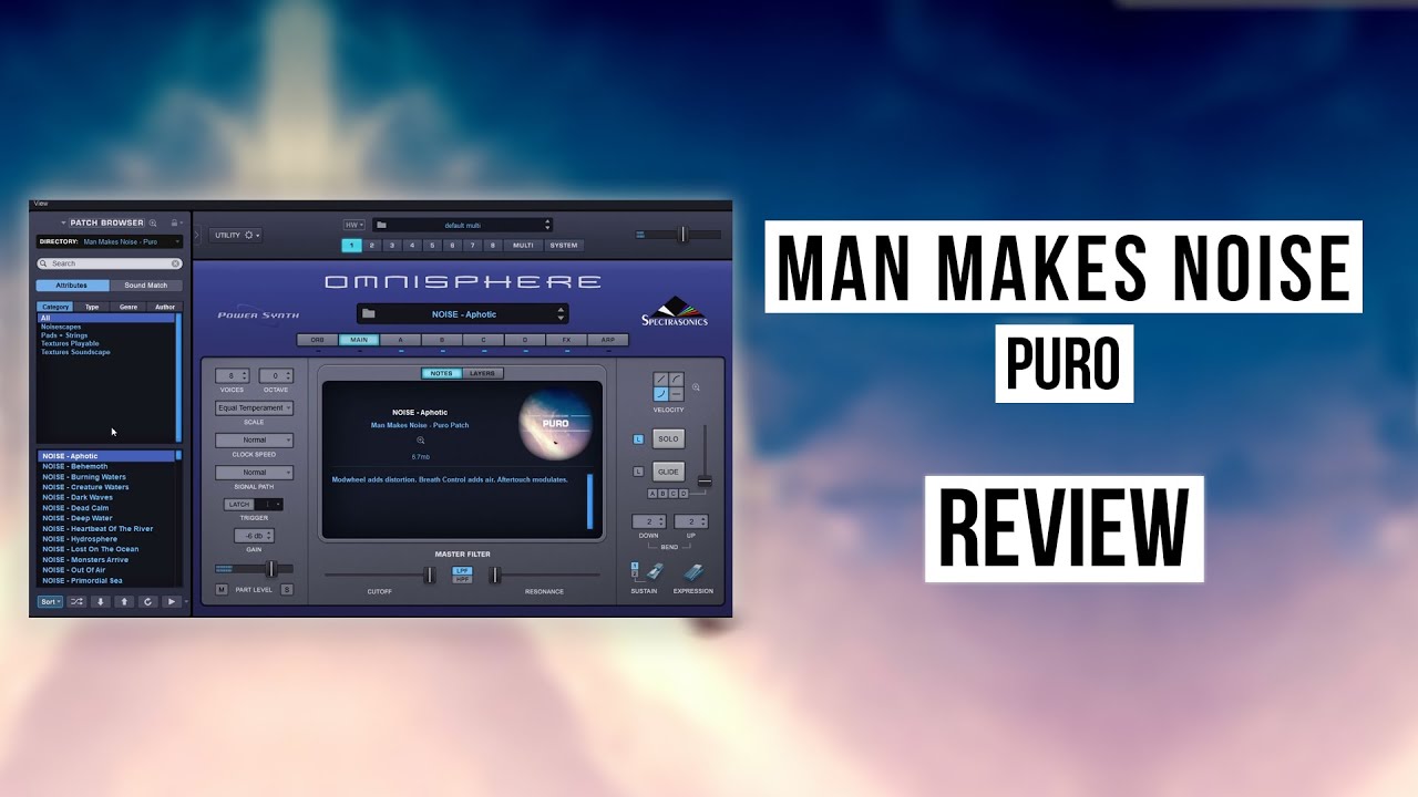 Man Makes Noise - Puro Review