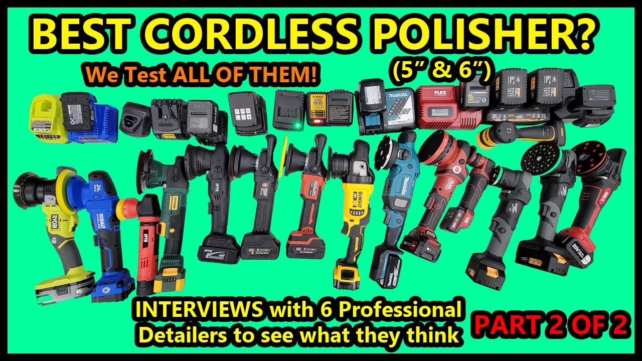 Cordless Polisher Random Orbital 5