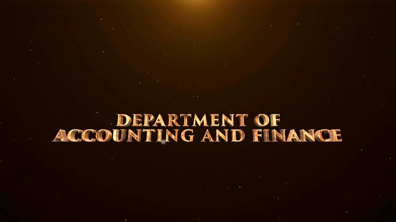 ACCFIN SPOTLIGHT News letter of Department of Accounting and Finance | Department of A&F - AMJC
