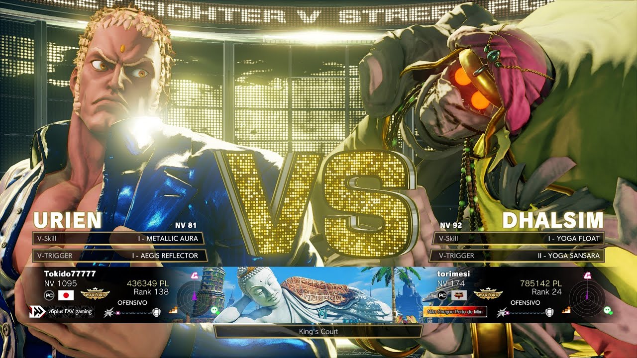 SFV Champion Edition 🔥 Tokido (URIEN) Vs torimesi (DHALSIM) 🔥 Online Match's 04-13-2023