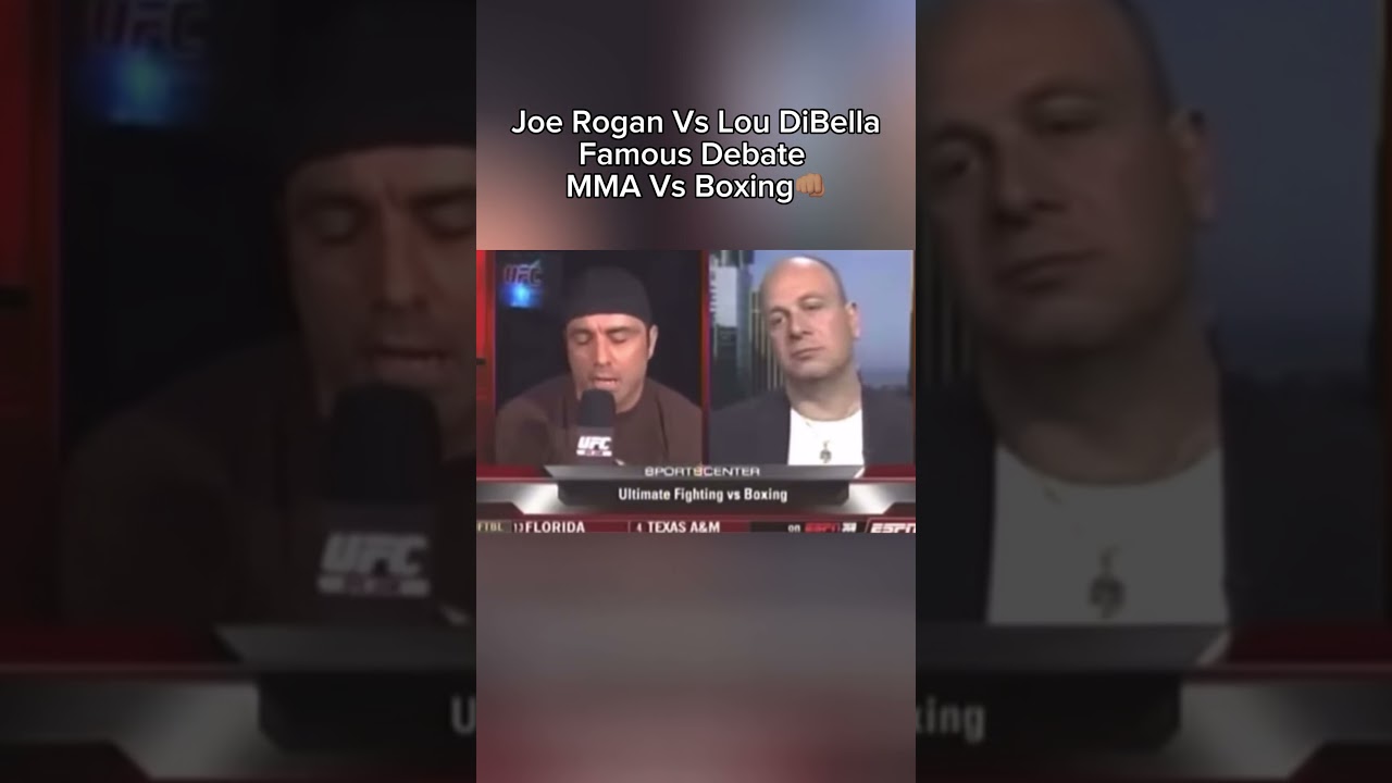 Joe Rogan Debates With Lou DiBella MMA Vs Boxing👊🏽 #ufc #mma #mmanews #fyp #joerogan