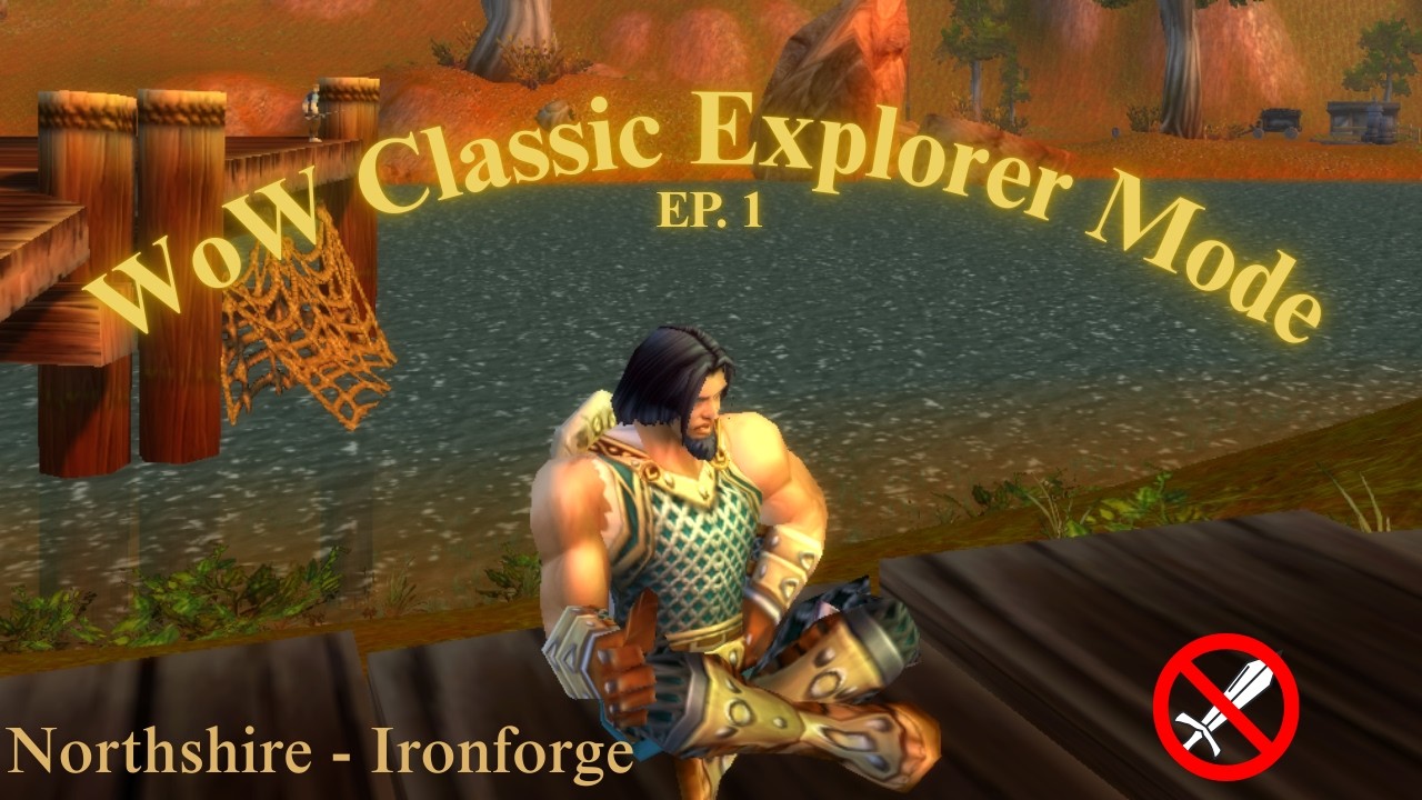 WoW Classic Explorer Mode Ep.1: Northshire → Lakeshire | Nur Gehen, Kein Kampf! 4K