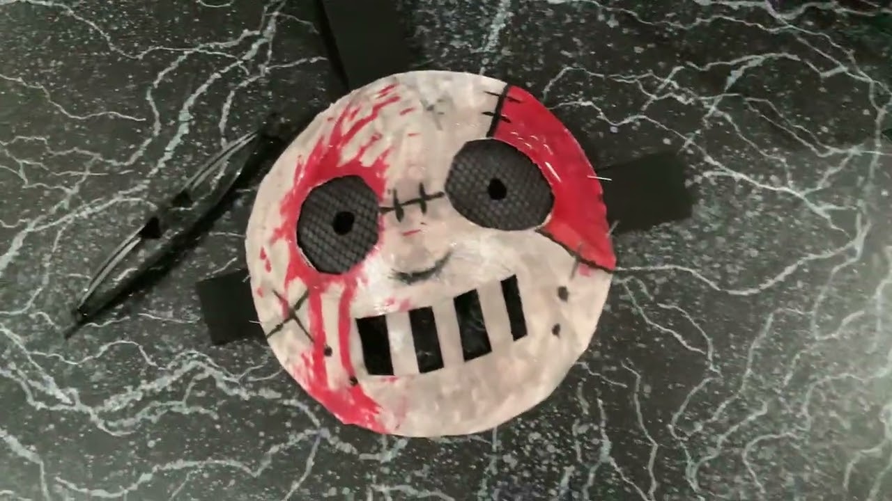I made a forsaken slasher mask