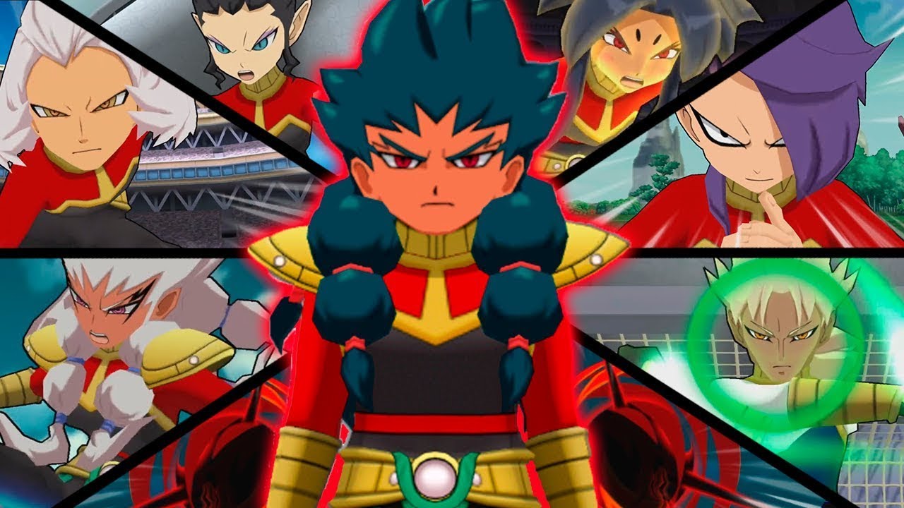 Zanark Domain | All Hissatsu Techniques | Inazuma eleven Wii Series