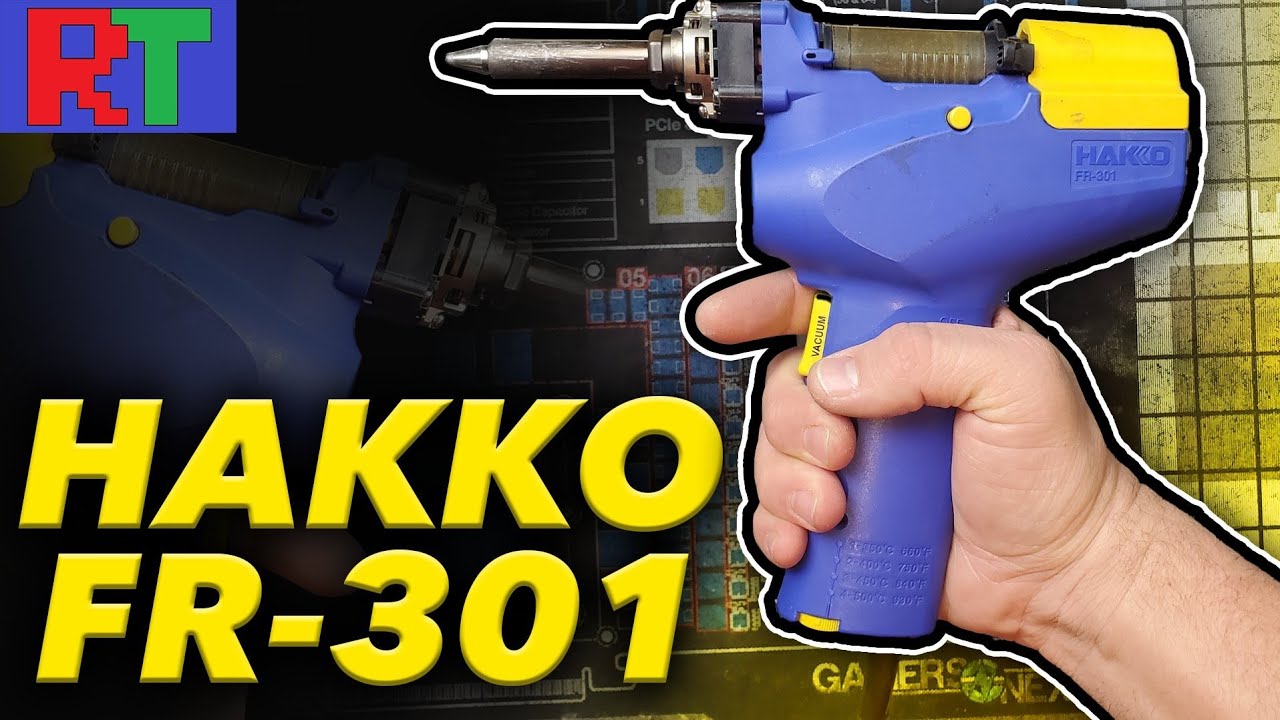 How to maintain your Desoldering tool | Hakko FR301 Deep Dive