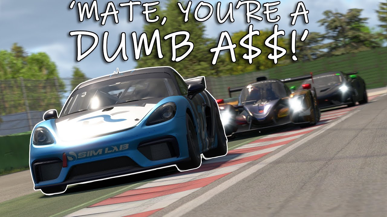Amazing racing, but i'm a bad man! | iRacing multi-class at Imola