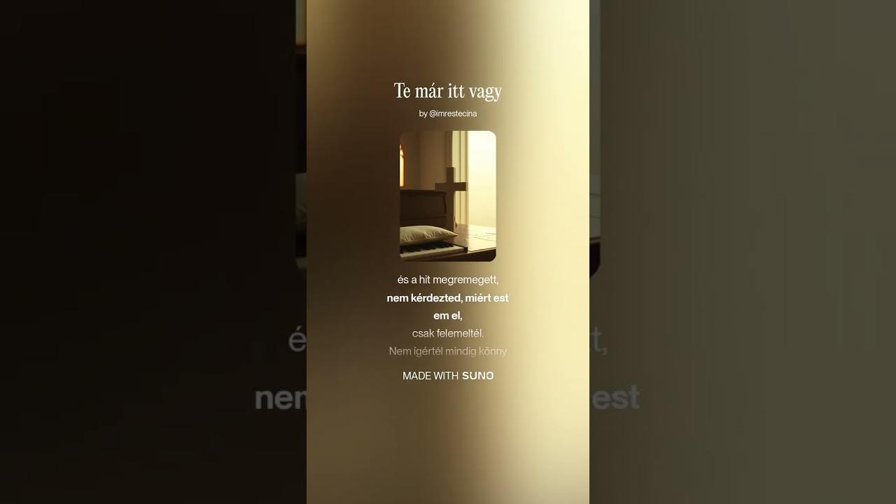 Te már itt vagy