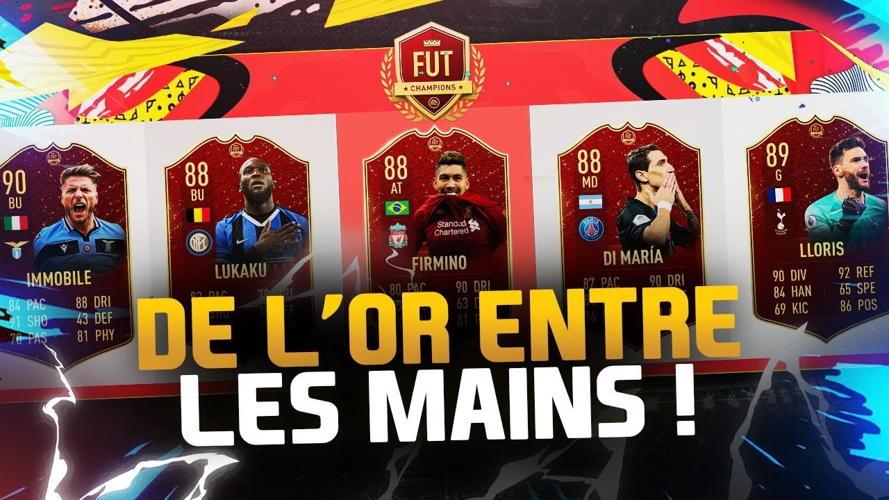 PACKS FUT CHAMPIONS - DE l'OR ENTRE LES MAINS !