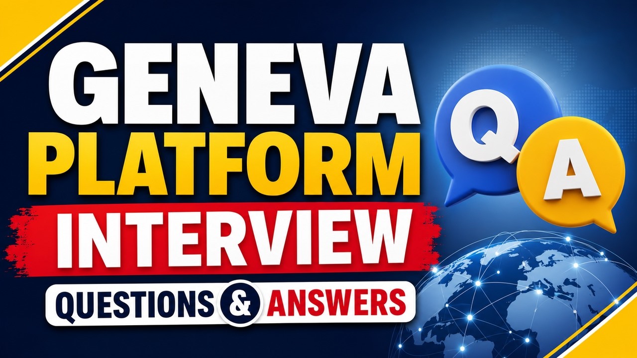 Geneva Platform Interview Questions and Answers