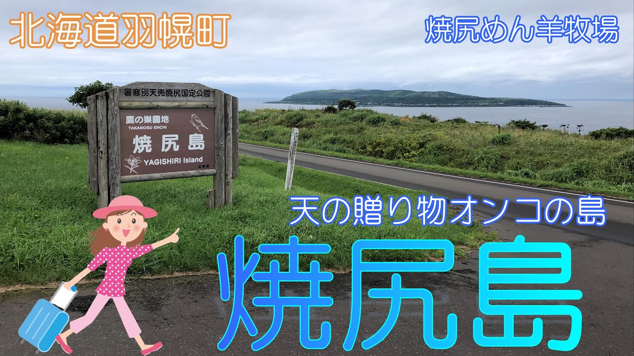 【北海道羽幌町】焼尻島で自然の中をサイクリングしました【オンコの島】