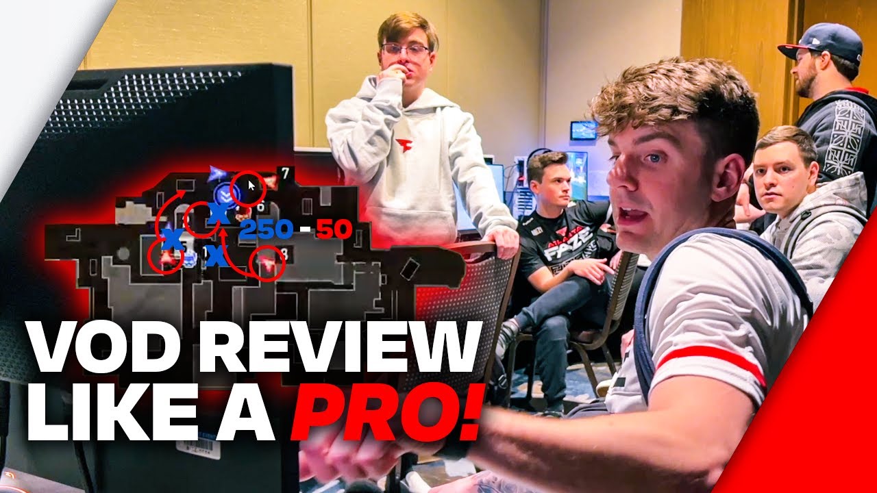 VOD Review Gameplay Like a PRO COD PLAYER! (Coach Crowder Tips)