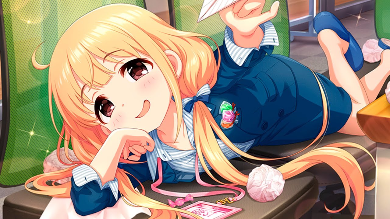 Futaba Anzu [The Great Slacklord] SSR Translated
