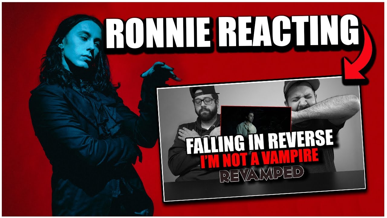 RONNIE REACTING TO JK BROS "I'm Not A Vampire (Revamped) Reaction!
