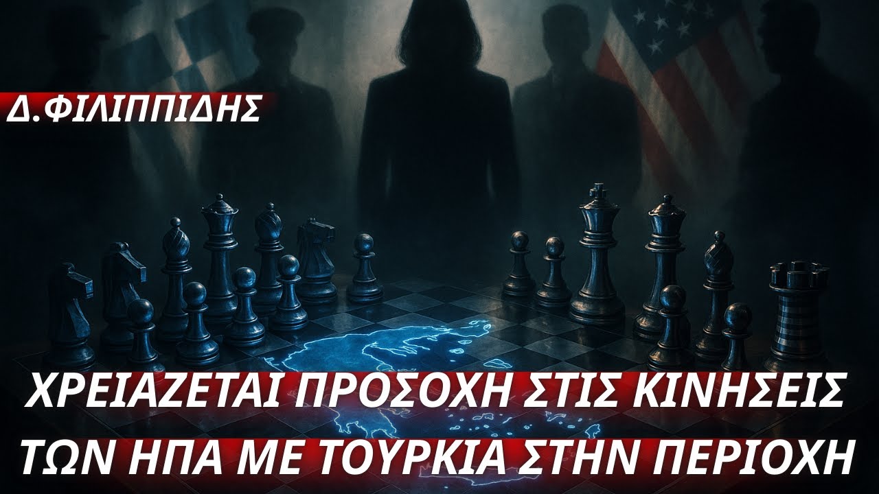 Δημήτριος Φιλιππίδης: Χρειάζεται προσοχή στις κινήσεις των ΗΠΑ με Τουρκία στην περιοχή