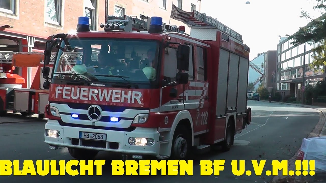 [BLAULICHT BREMEN] LÖSCHZUG + NEUER ELW + NEUER BLUT/-ORGANTRANSPORTER UND VIELES MEHR