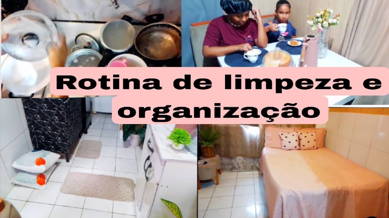Casa limpa sensação  de paz /  fiz bolo pro café da manhã 