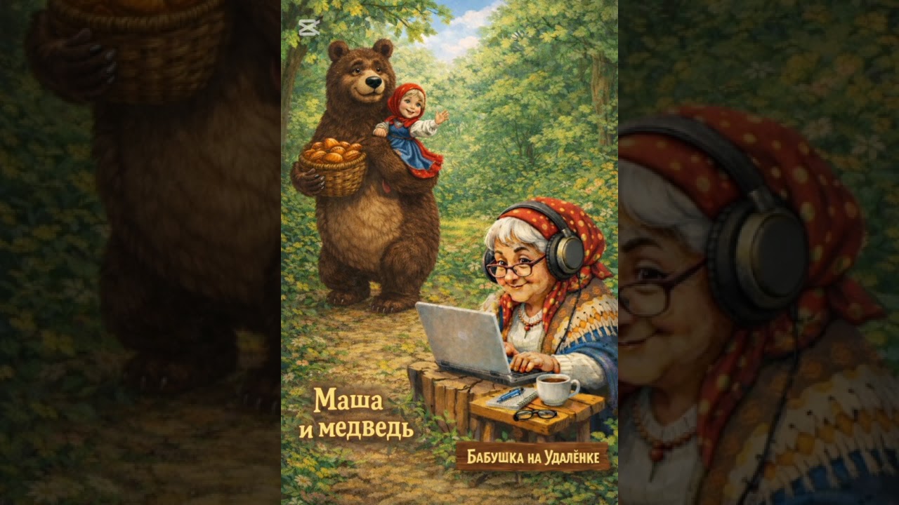 Сказка для детей «Маша и Медведь». Аудиосказка, сказки на ночь 