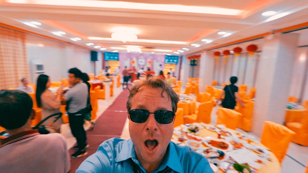 Stealing Booze At A Chinese Wedding