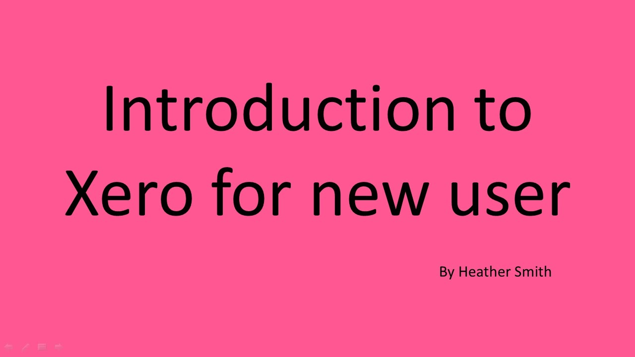 Free Xero Video Training : Introduction to Xero Accounting solution