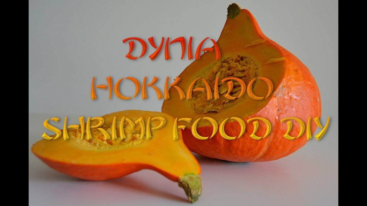 Dynia Hokkaido - DIY dla krewetek | Shrimp Food | Krewetkarium