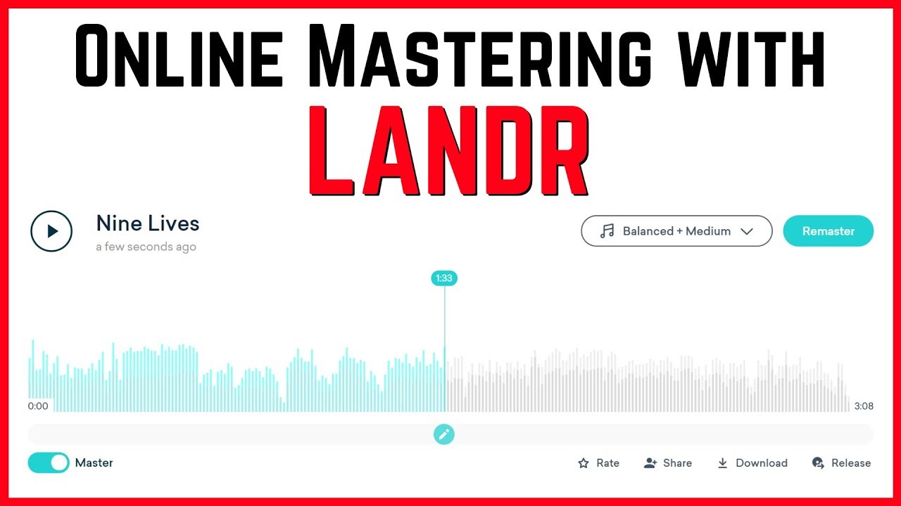 How to master your songs online with LANDR