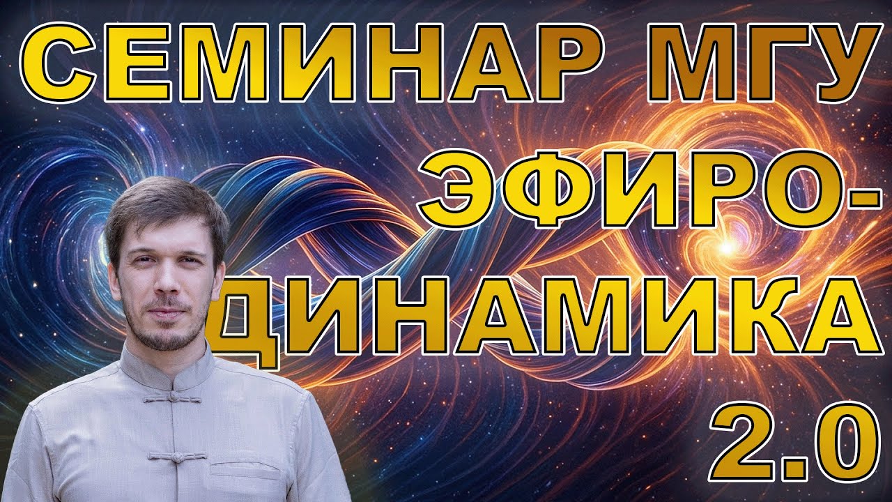 Эфиродинамика 2.0 Лосинец Д.С. Семинар при физфаке МГУ