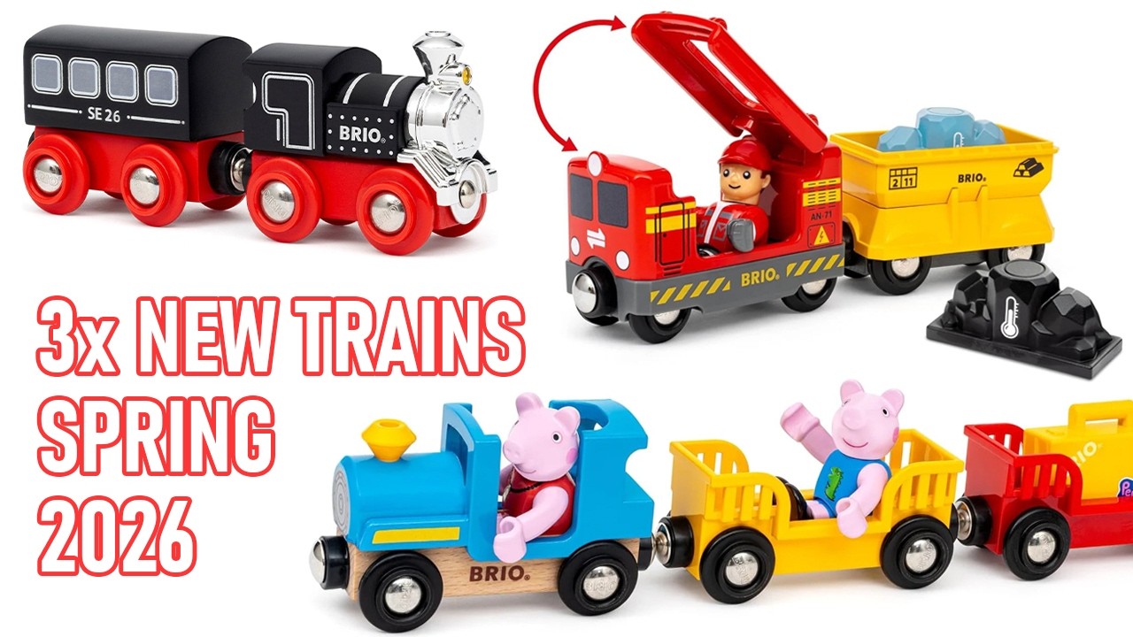 BRIO's Coolest NEW Trains for 2026