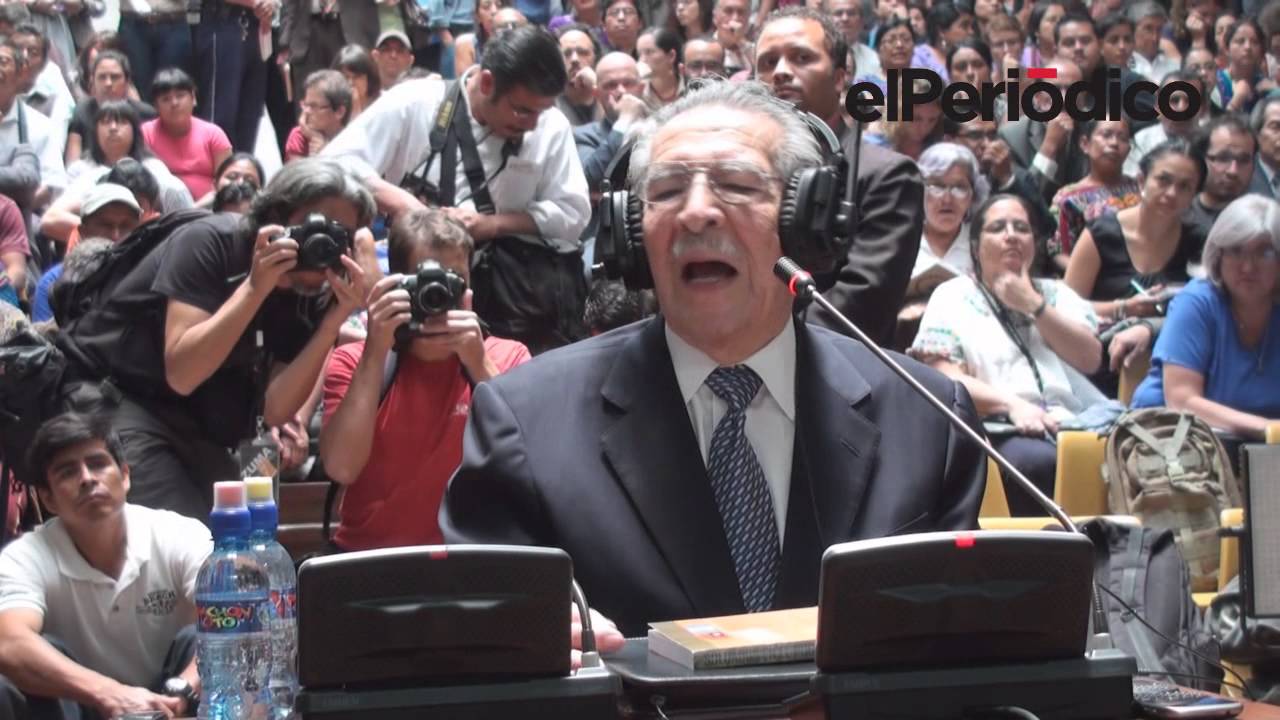 Declaraciones de Ríos Montt en juicio por genocidio / Video I