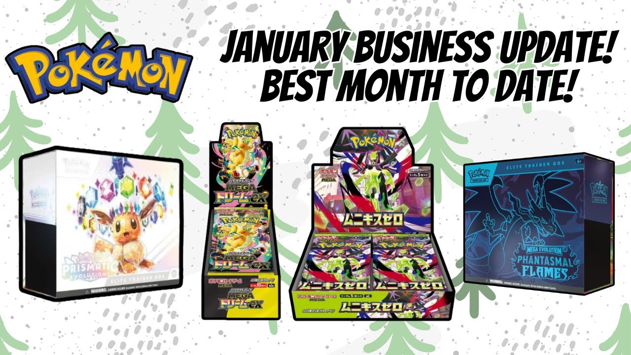 Pokemon Business Update! My BEST Month YET!
