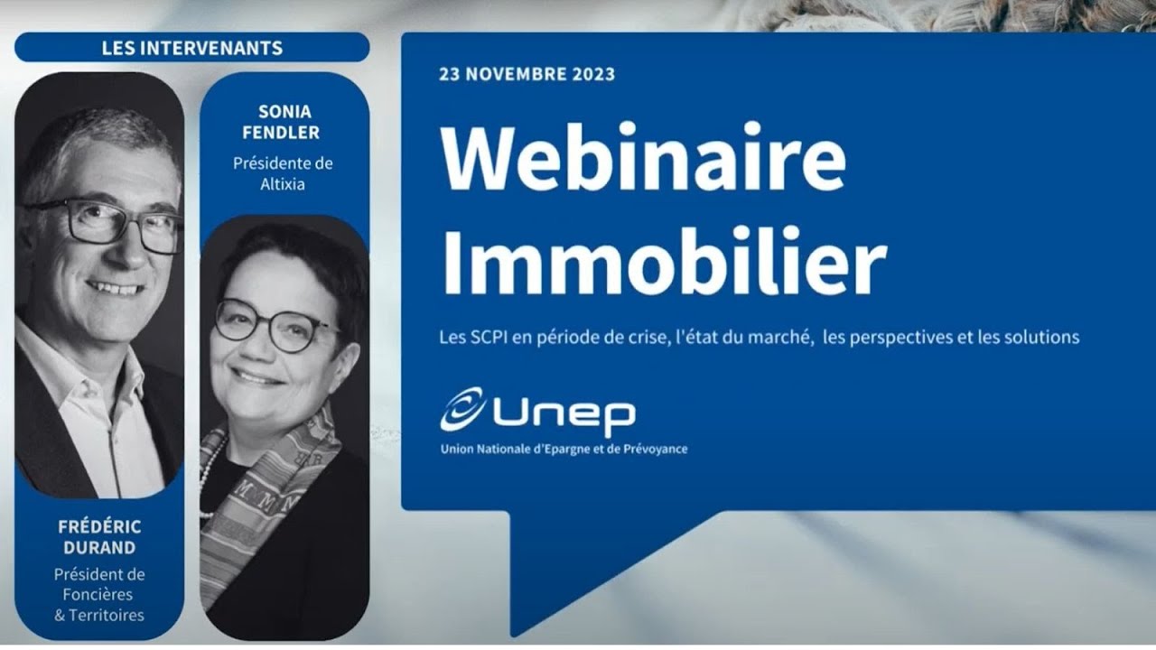 Webinaire Immobilier 23 Novembre 2023